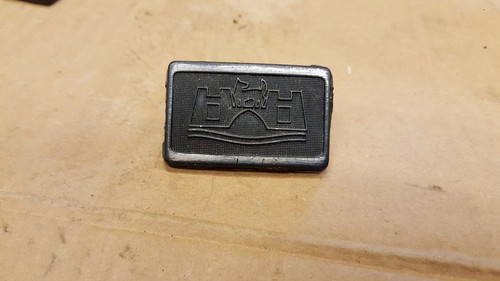 VW Golf Jetta MK2 Wolfsburg Front Kotflügel Blinker Blank Logo Emblem 165853688A