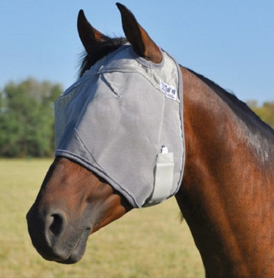 CASHEL CRUSADER COOL FLY MASK for Standard DRAFT HORSE Riding sun protection