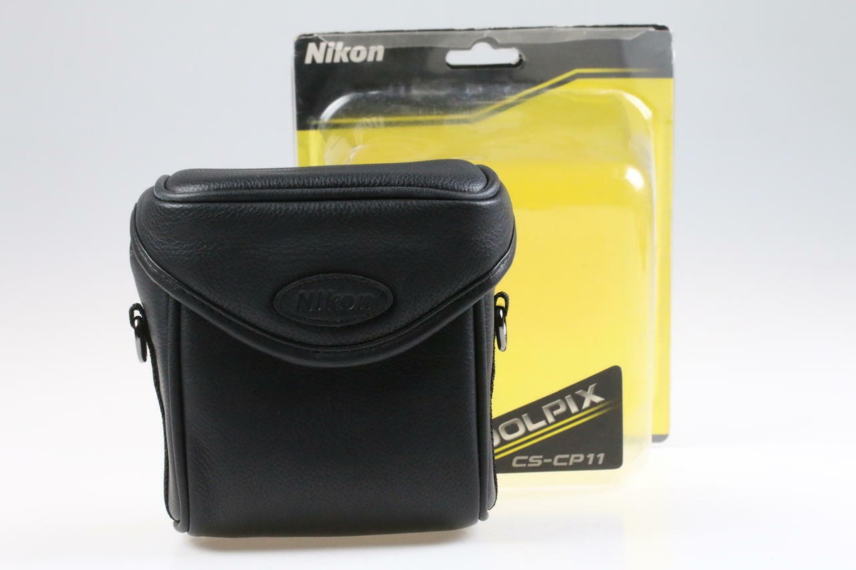 Sacoche Nikon CS-CP11 – Étui Souple En Cuir Pour Coolpix (neuf)
