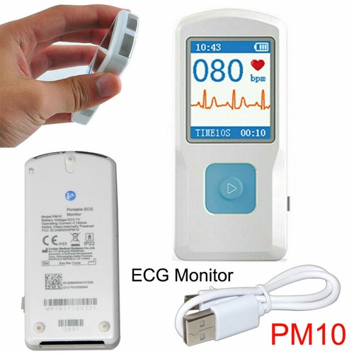 Portable ECG Monitor PM10 with Bluetooth, Heart Beat Monitor,EKG Recorder,APP - Picture 12 of 12