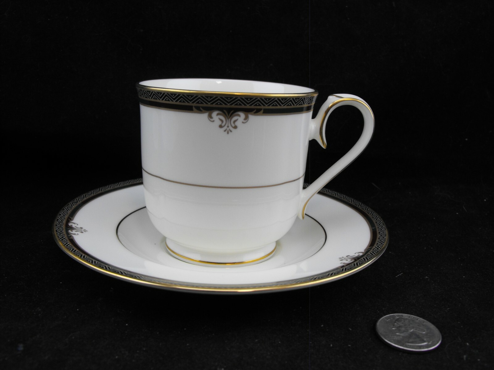 NORITAKE LADY QUENTIN TEA CUP AND SAUCER 4730 eBay