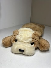 Vintage 2001 TY Beanie Buddies Puppy Bulldog Wrinkles 13" dog