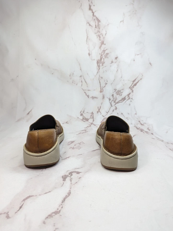 Zapatos Mocasines Chaco Sin Cordones Para Mujer 9 EU 40 Zaagh Gunnison Cuero Marrón Shiitake Foto 3 de 4