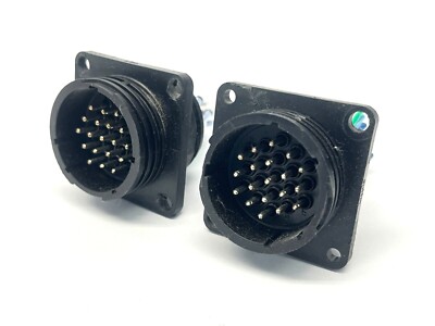 TE Connectivity 211771-1 Circular Power Connector 19 Position 600VDC ...