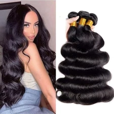 Body Wave Bundle 18 20 22 Inch Body Wave Human Hair Bundles Body Wave Hair 3 Bun