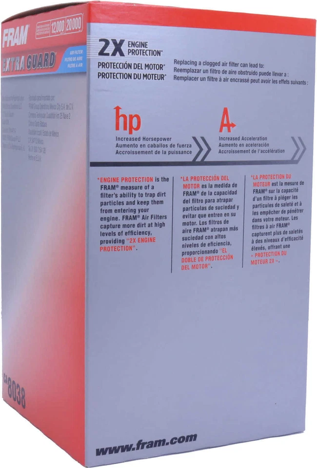 Air Filter fits 1996-2000 GMC C2500,C3500,K2500,K3500,Yukon C2500,C3500,C3500HD, - Image 4 of 4