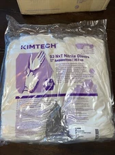 Kimtech G3 NXT Nitrile Gloves 62994 Smooth Ambidextrous White 12" 100/Bag NEW!!!
