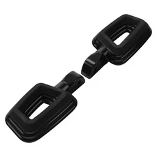 Gloss Black Rear Passenger Foot Pegs Fit For Harley Softail Street Bob 2018-2023