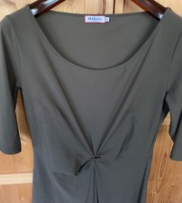 abito donna Max&Co. tg S, nuovo senza cartellino, manica 3/4, col verde bosco