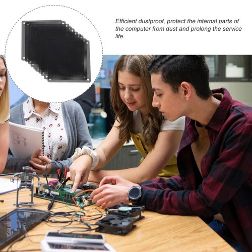 10 Pcs Chassis Staubdichtes Netz Computergehäusefilter Computer-Kühlhalterung - Afbeelding 2 van 12