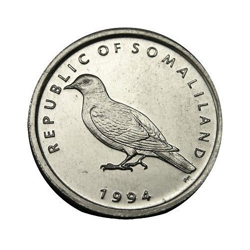 elf Somaliland 1 Shilling 1994  Bird