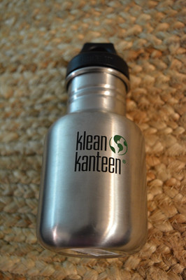 Klean Kanteen Kid Classic With Top 12oz Stainless Steel Bottle NEW!