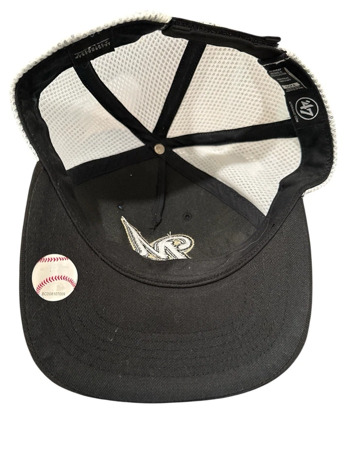 Milwaukee Brewers MLB 47 Marca Adulto Talla Ajustable Negro Gorra de Pelota Sombrero OSFA Foto 4 de 4