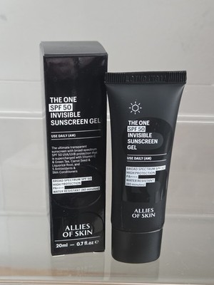 Allies of Skin The One LSF 50 Invisible Sunscreen Gel 20ml Neu im Karton