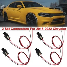 4PC Pigtail Connector Wires For Chrysler 300 15-22 Front/Rear Side Marker Lights
