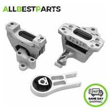 3PCS Motor & Trans Mount For 2014-19 Jeep Cherokee 3.2L/15-17 Chrysler 200 3.6L