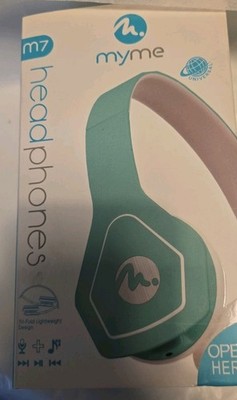 Myme M7 Kopfhörer Grün & Weiß Neu & Versiegelt