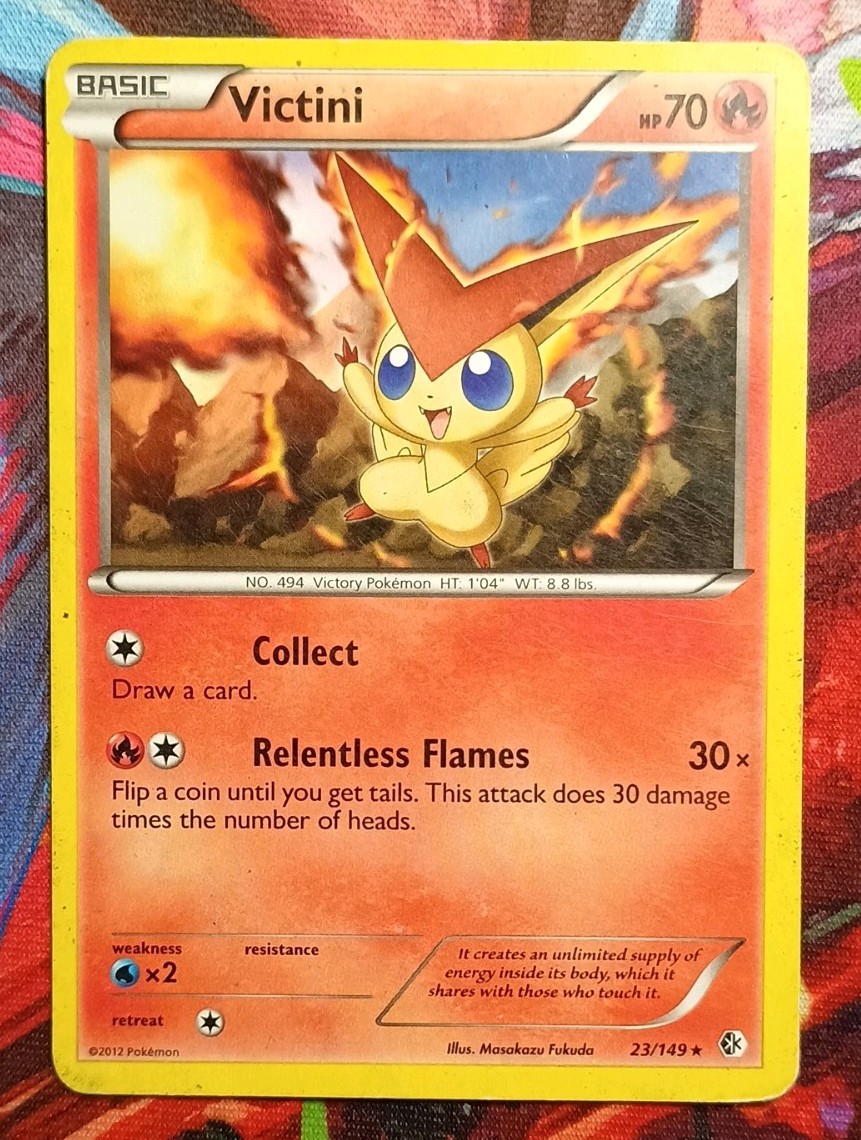 Pokemon - Victini 23/149 Boundaries Crossed LP