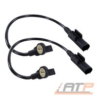 2X Abs Sensor RaddrehzahlfÜHler Hinten FÜR Mercedes Benz R-KLASSE W251 V251