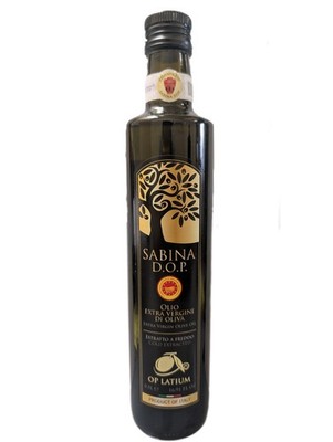 Sabina D.O.P. Extra Virgin Olive Oil 500ml   Italian Cold Pressed EVOO