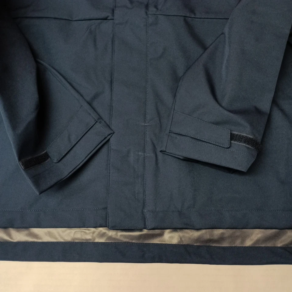 Ozark Trail Rain Jacket Men's Size XL Blue Cove Waterproof Hooded Lined Pockets - Image 2 of 4