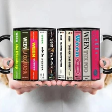 Ween Albums Cassette Collection Retro Accent Coffee Tea Mug Gift