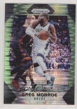 2017-18 Panini Prizm Green Pulsar Prizm 8/25 Greg Monroe #186 1e3