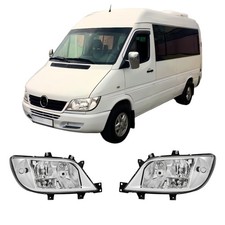 SCHEINWERFER SET MIT MOTOR NEBEL FÜR MERCEDES SPRINTER 901 903 904 905 00-06