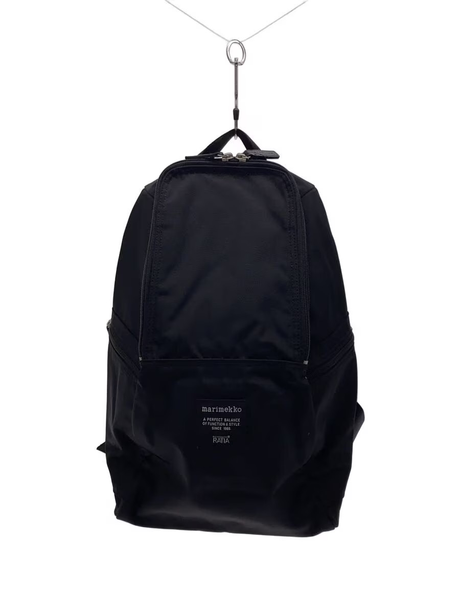 marimekko Backpack Polyester BLK Solid METRO - image 1