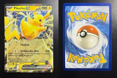 PIKACHU EX 063/193 DOUBLE RARE PALDEA-EVOLUTION POKEMON NEAR MINT