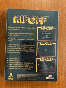 Rip Off Atari 7800 Homebrew (New / Sealed) 2012