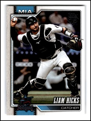 2026 Topps SERIES 2 #596 Liam Hicks - Miami Marlins