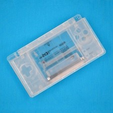 Transparent Full Housing Shell Case Replacement Kit for Nintendo DS Lite NDSL