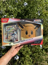 Pokemon Prismatic Evolutions Accessory Eevee Pouch Special Collection SEALED