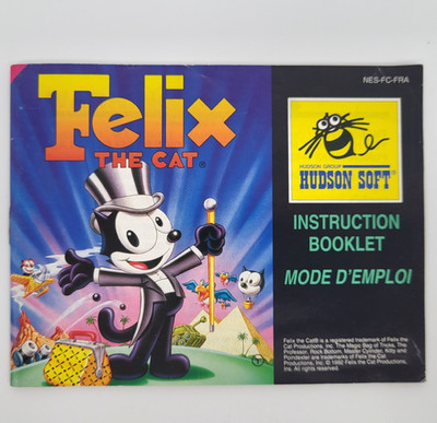 Felix the Cat   Nintendo NES   Bedienungsanleitung   NES-FC-FRA