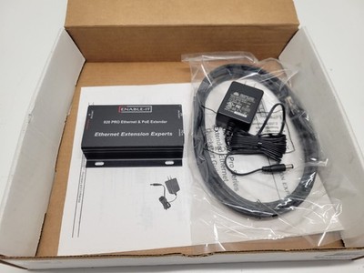 NEW OLD STOCK! ENABLE-IT ETHERNET & POE EXTENDER 820 PRO