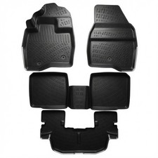 Rizliner 3d Rubber Floor Mats Fits Ford Explorer 2015-2019