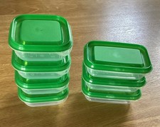 IKEA Food Storage Tubs x 7 Plastic snap-on Lids 2 sizes (DW/F/M safe) Brand New