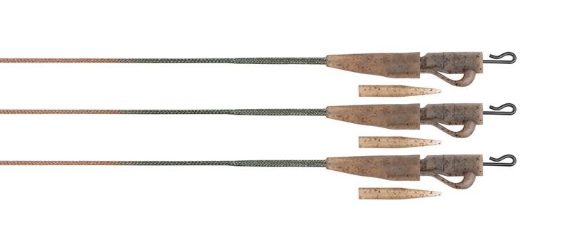 Fox Edges Camo Leadcore Lead Clip Leaders 50lb 3pcs / Fishing Tackle