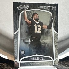 2022 Panini Absolute Football Introductions Rookie Chris Olave #INT-8 Saints