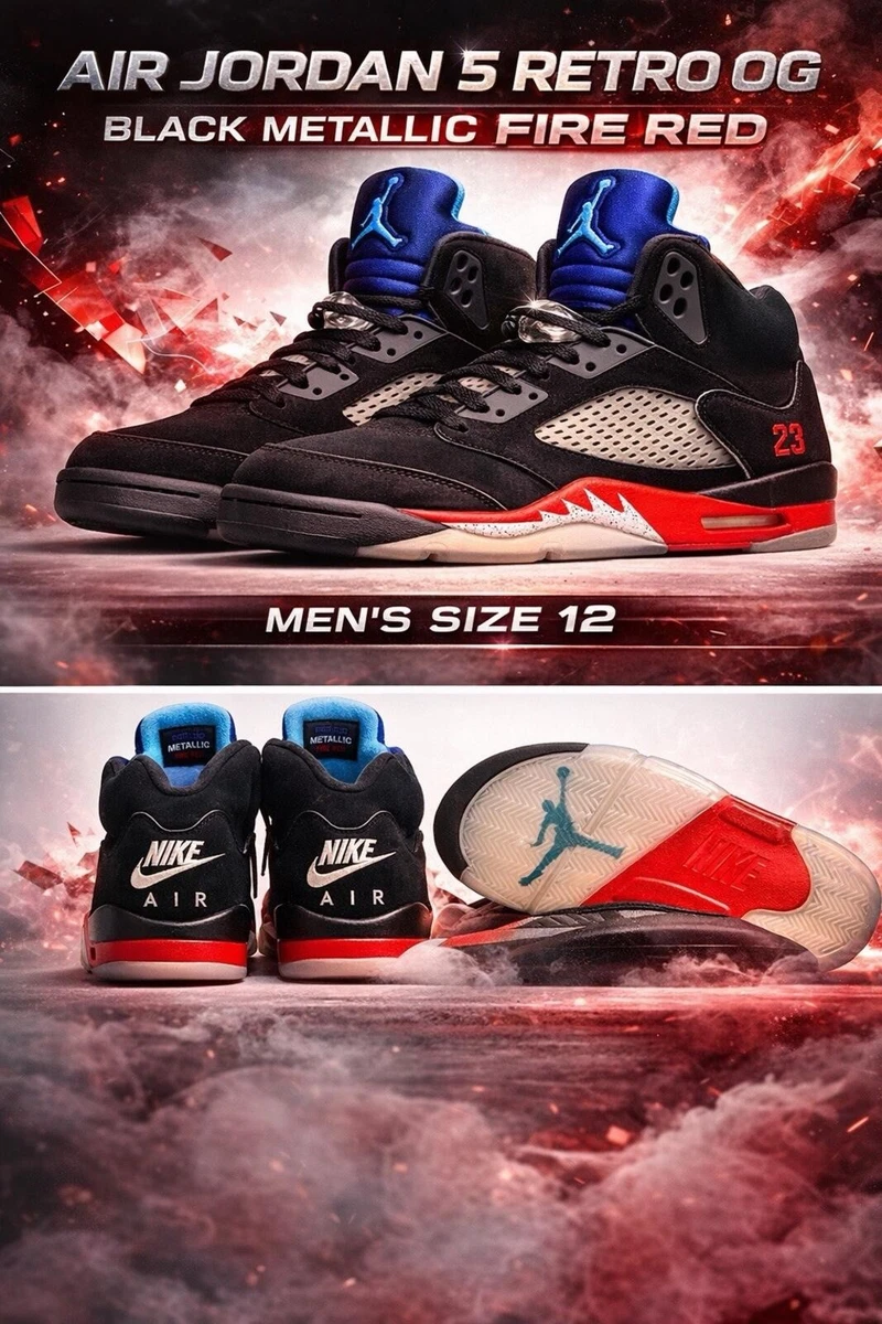 Las mejores ofertas en Jordan 5 Retro Red Suede | eBay