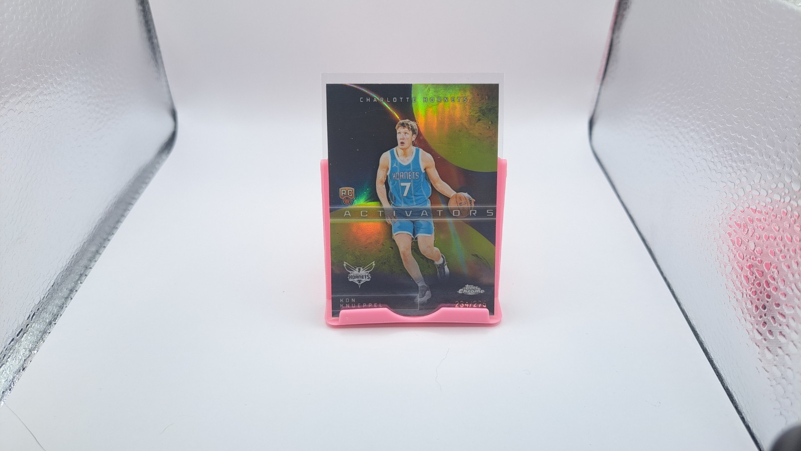 2025 Topps Chrome Kon Knueppel Activators Yellow RC #AC-14 Hornets RC 234/275