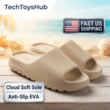 Coconut Cloud Slides EVA Slippers Unisex Summer Soft Beach Sandals Non-Slip