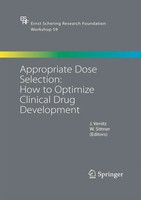 J. Venitz (U. A.) | Appropriate Dose Selection - How To Optimize Clinical...