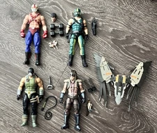 GI Joe Classified Series Cobra Lot Big Boa Copperhead Raptor Croc Master