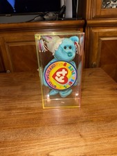 Ty Beanie Baby DECEMBER the Birthday Teddy Bear (9 Inch) MWMT Stuffed Animal Toy
