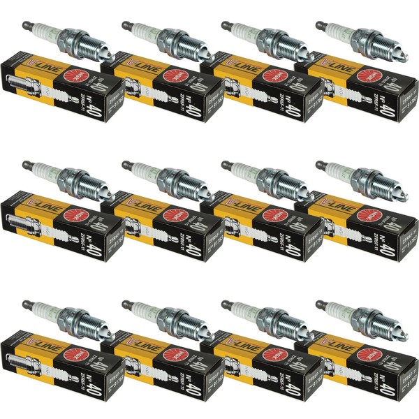 12X Original NGK ZüNdkerze 91763 V-Line 40 Typ ZFR5F-11 ZüNd Kerze-image