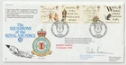 25/1/1996 UK GB FDC - Robert Burns - Squadrons of Royal Air Force - HANDSIGNED