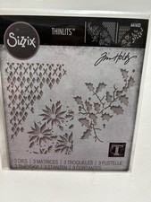 Sizzix Mixed Media Christmas Thinlits New Free Shipping