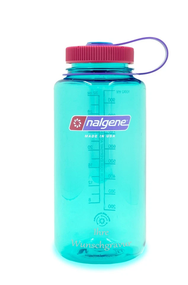 Nalgene Trinkflasche 'Everyday Weithals Sustain' - 1 Liter, mit Namensgravur - Bild 4 von 4